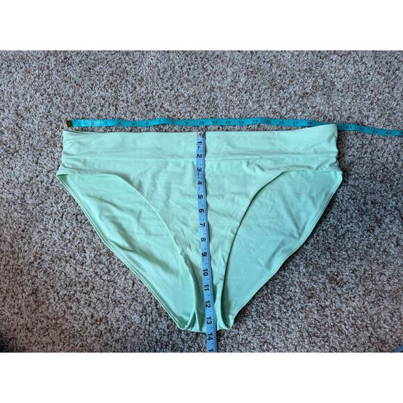 CALIA by Carrie Underwood women's swim bikini bottoms, size XXL, Mint/Light grn - Picture 5 of 7